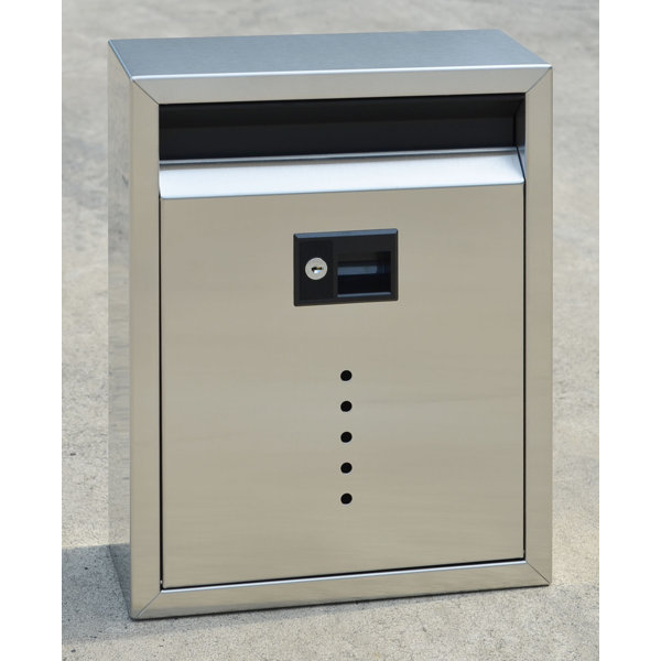 Ecco Vault Locking Wall Mounted Mailbox & Reviews Wayfair